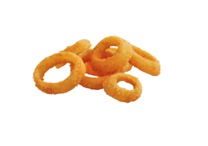 Crispy golden onion rings - Best sides at Kings Drive In Clovis Reedley Orange Cove